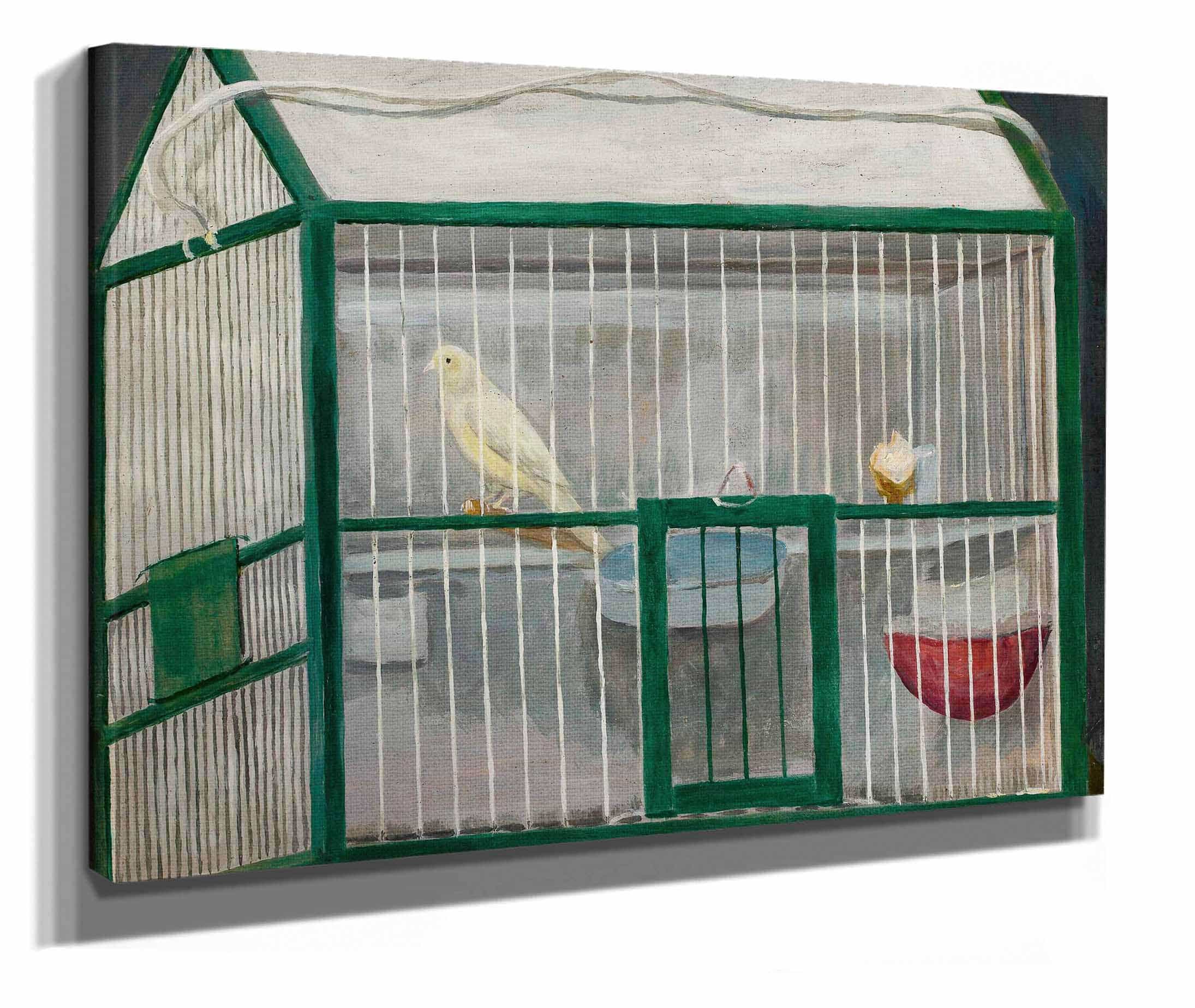 Cage With A Canary by Tadeusz Makowski