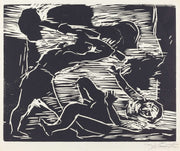 Cain And Abel Brudermord by Lovis Corinth