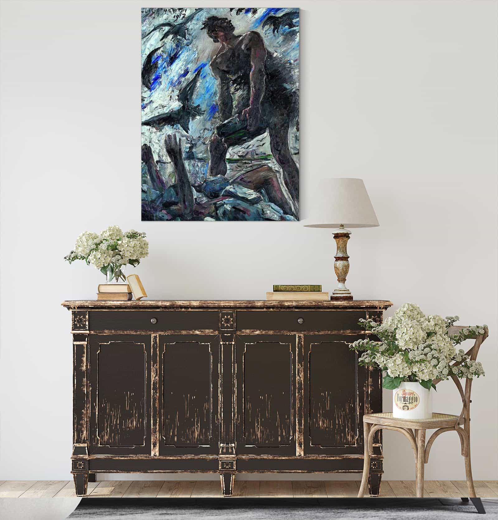 Cain by Lovis Corinth