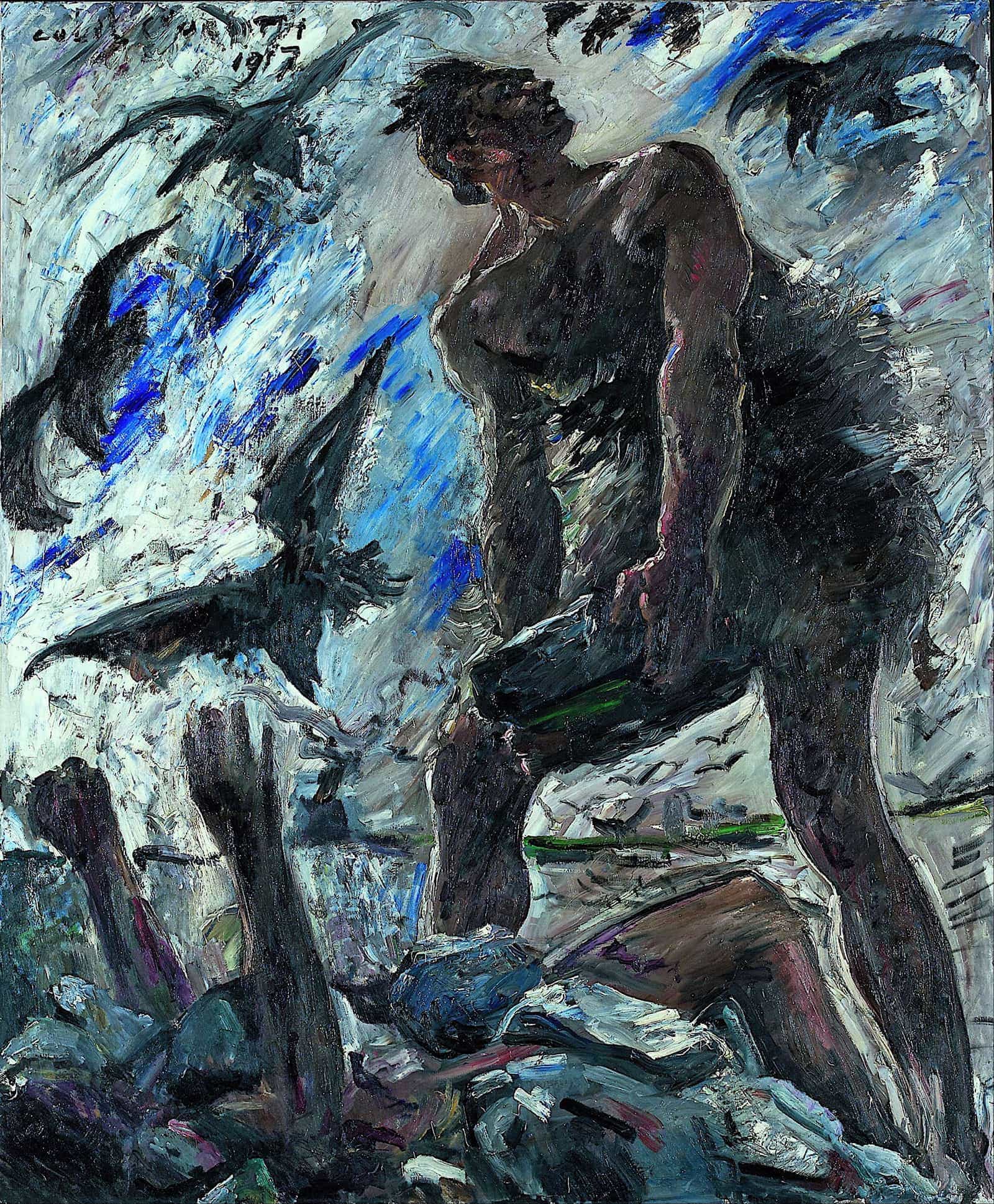 Cain by Lovis Corinth