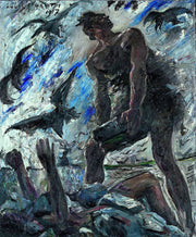 Cain by Lovis Corinth