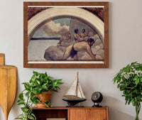 Cairn Mural In Evolution Of The Book Series by John White Alexander