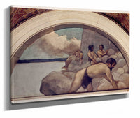 Cairn Mural In Evolution Of The Book Series by John White Alexander
