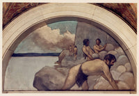 Cairn Mural In Evolution Of The Book Series by John White Alexander