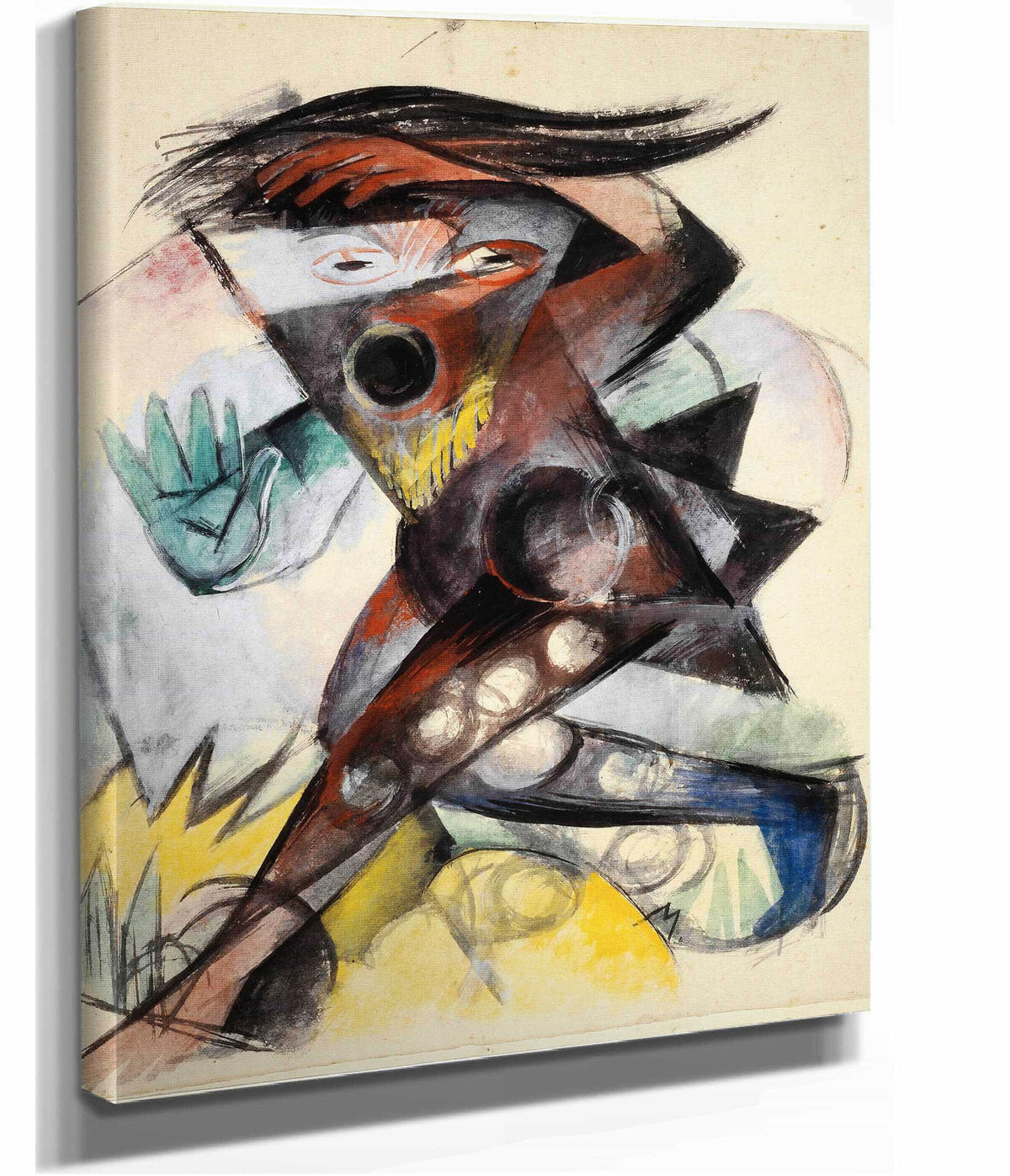 Caliban by Franz Marc