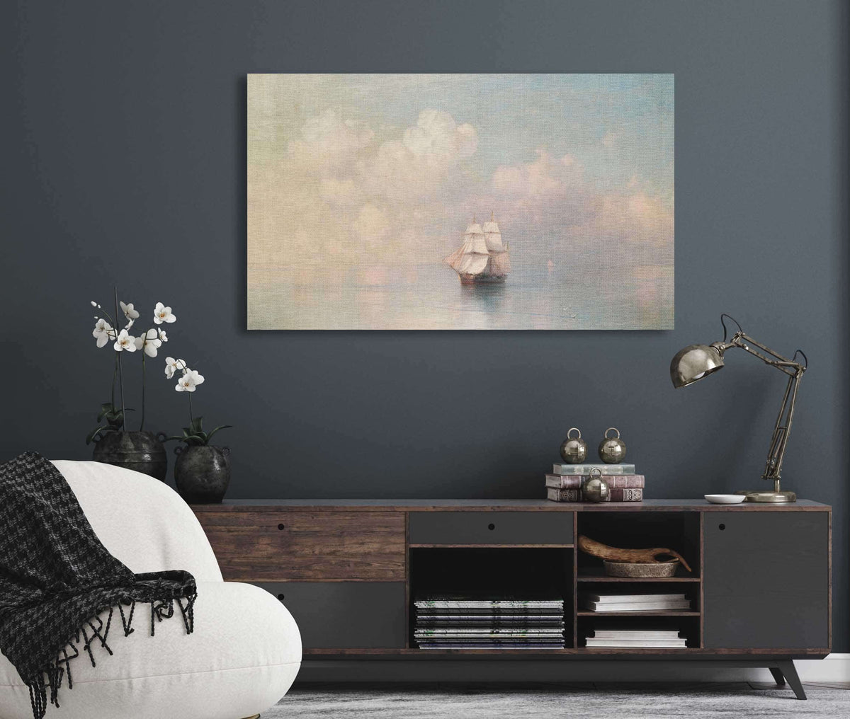 Calm Seas by Ivan Konstantinovich Aivazovsky