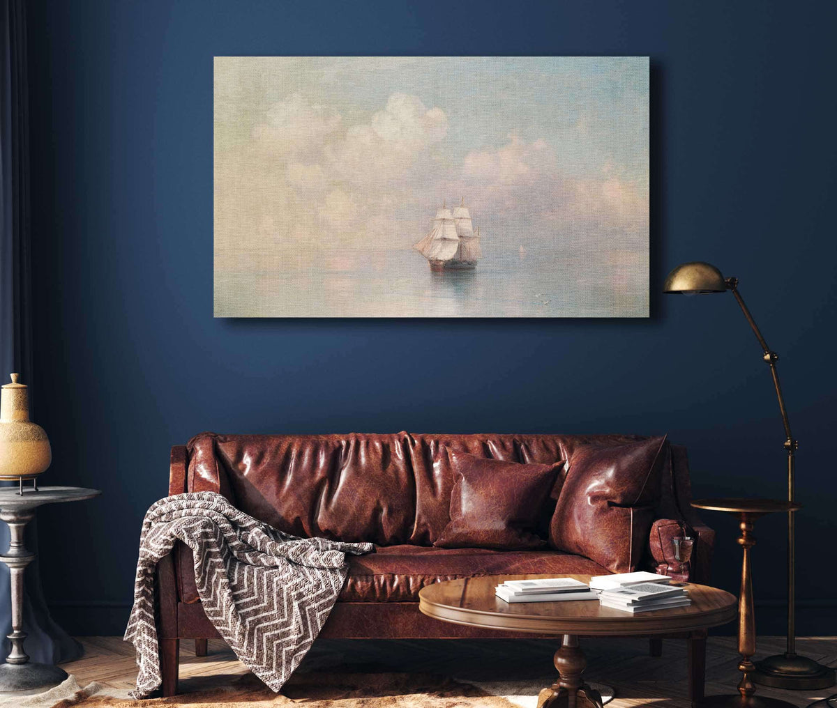 Calm Seas by Ivan Konstantinovich Aivazovsky