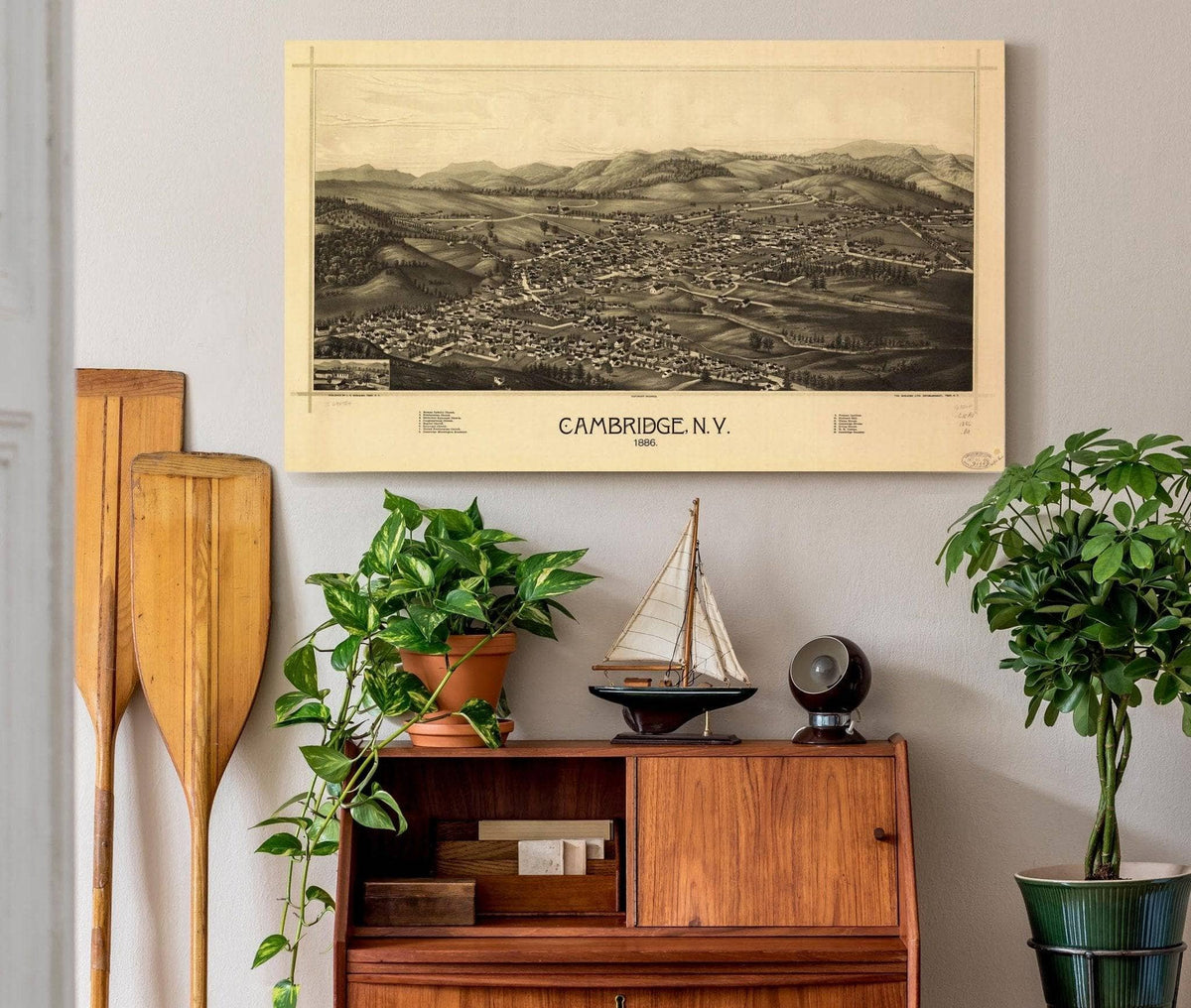Cambridge Ny 1886  State Of New York