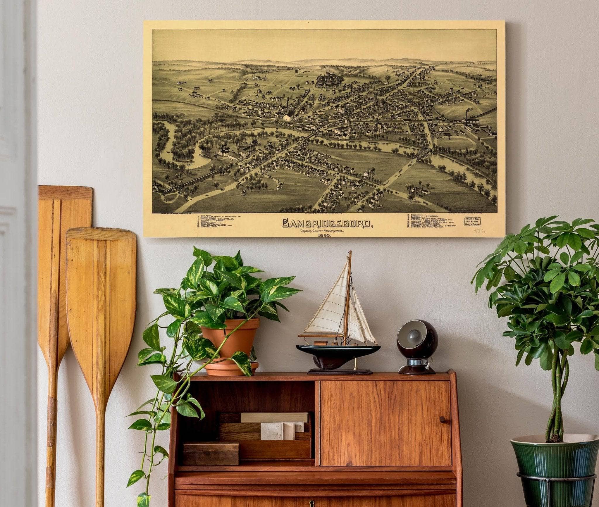 Cambridgeboro Crawford County Pennsylvania 1895  State Of Pennsylvania
