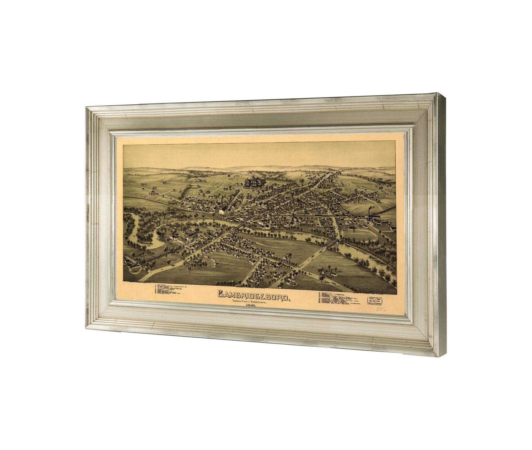 Cambridgeboro Crawford County Pennsylvania 1895  State Of Pennsylvania