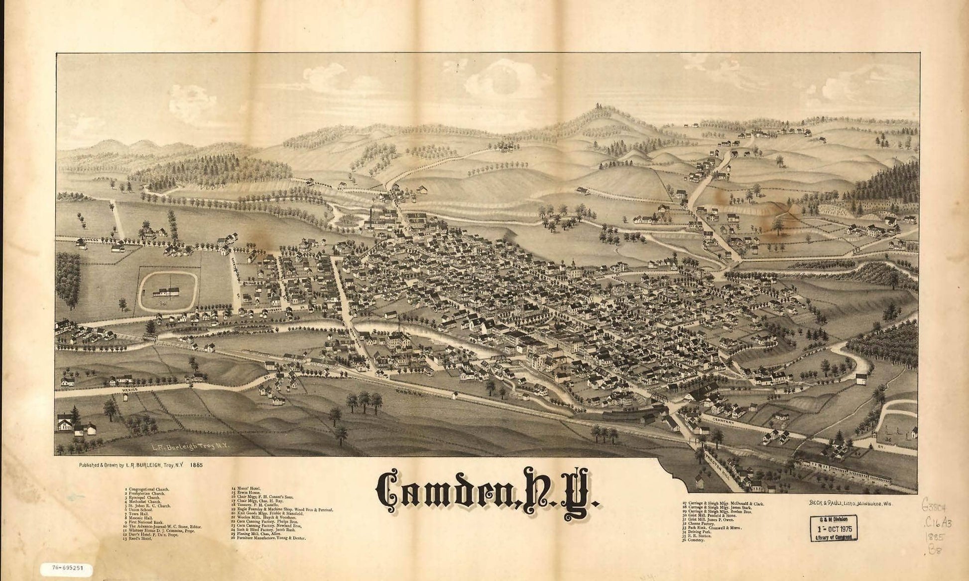 Camden Ny  State Of New York