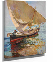 Camino De La Pesca Valencia Setting Out To Sea Valencia by Joaquin Sorolla