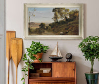 Campagne De Naples by Jean Baptiste Camille Corot