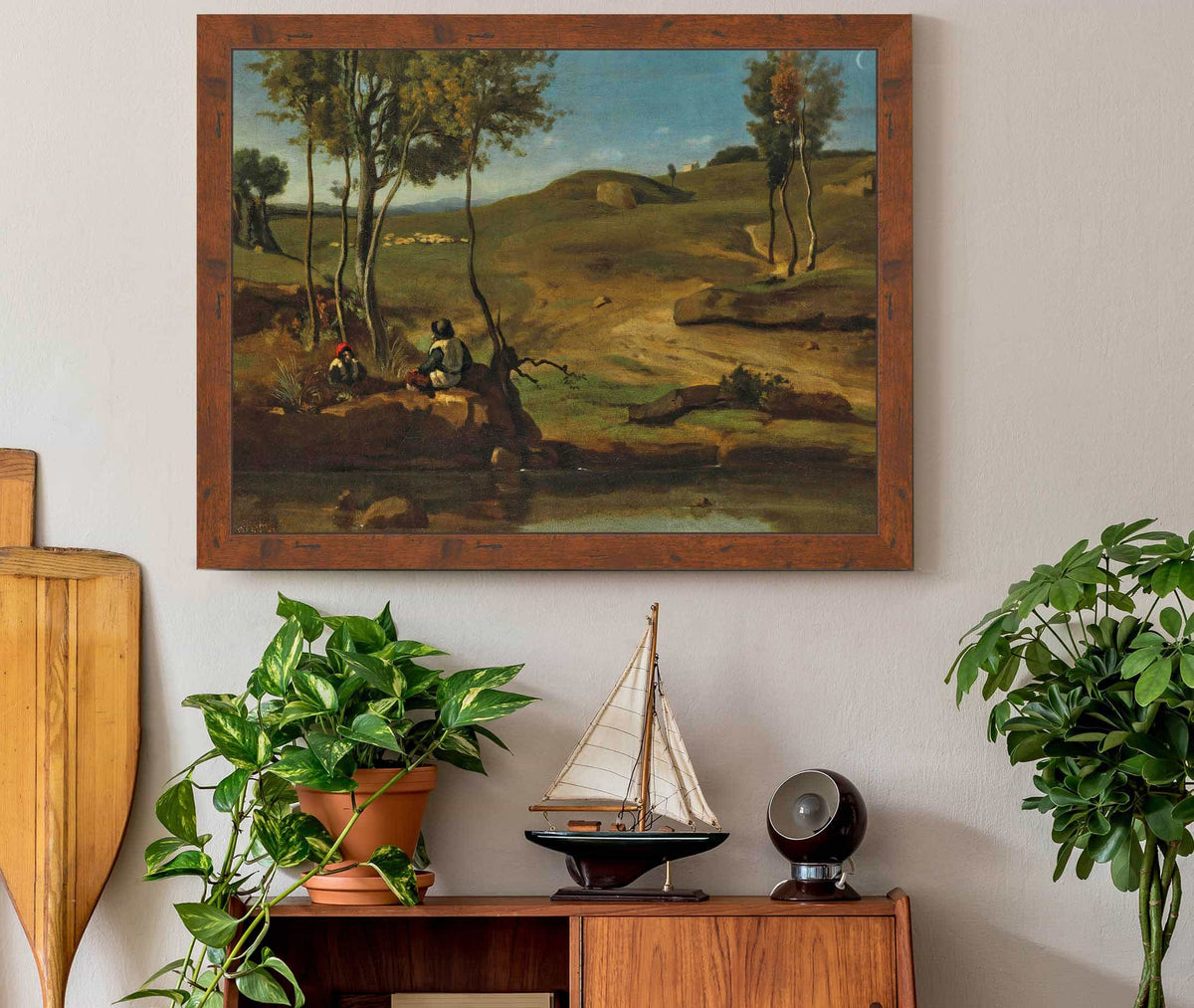 Campagne Italienne by Jean Baptiste Camille Corot