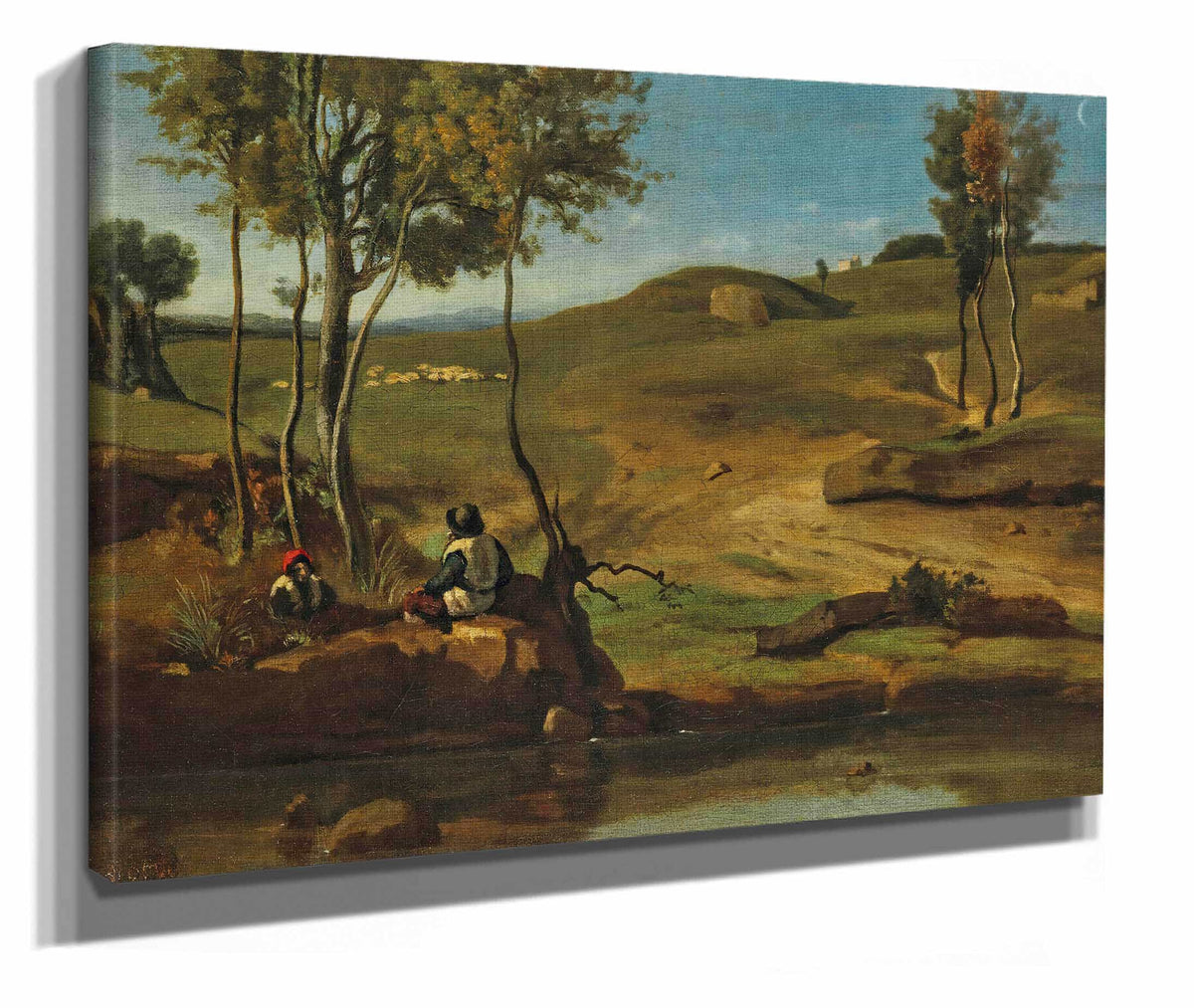 Campagne Italienne by Jean Baptiste Camille Corot