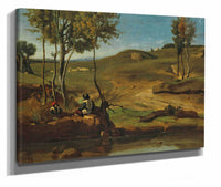 Campagne Italienne by Jean Baptiste Camille Corot