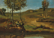 Campagne Italienne by Jean Baptiste Camille Corot