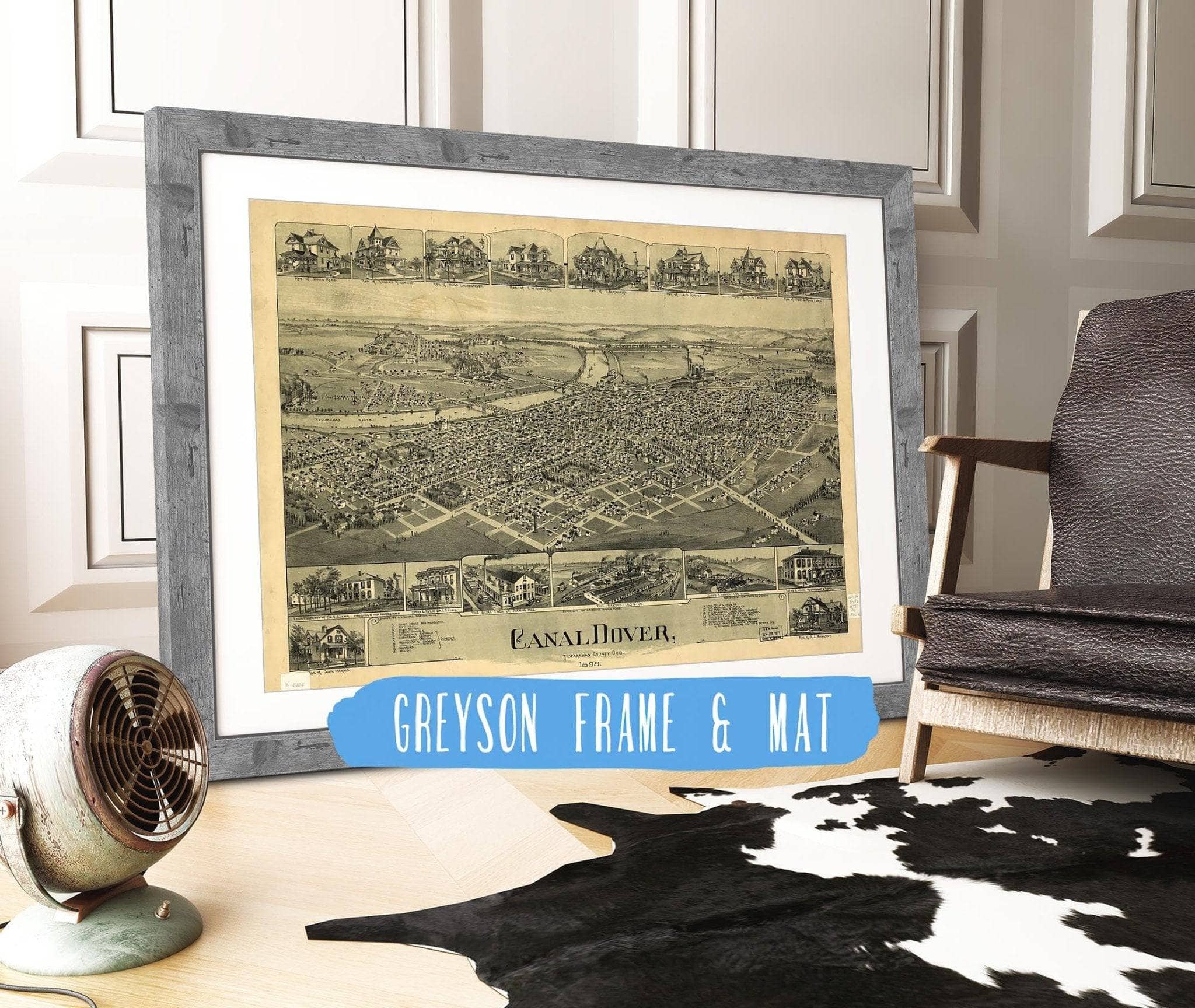 Canal Dover Tuscarawas County Ohio 1899 State of Ohio