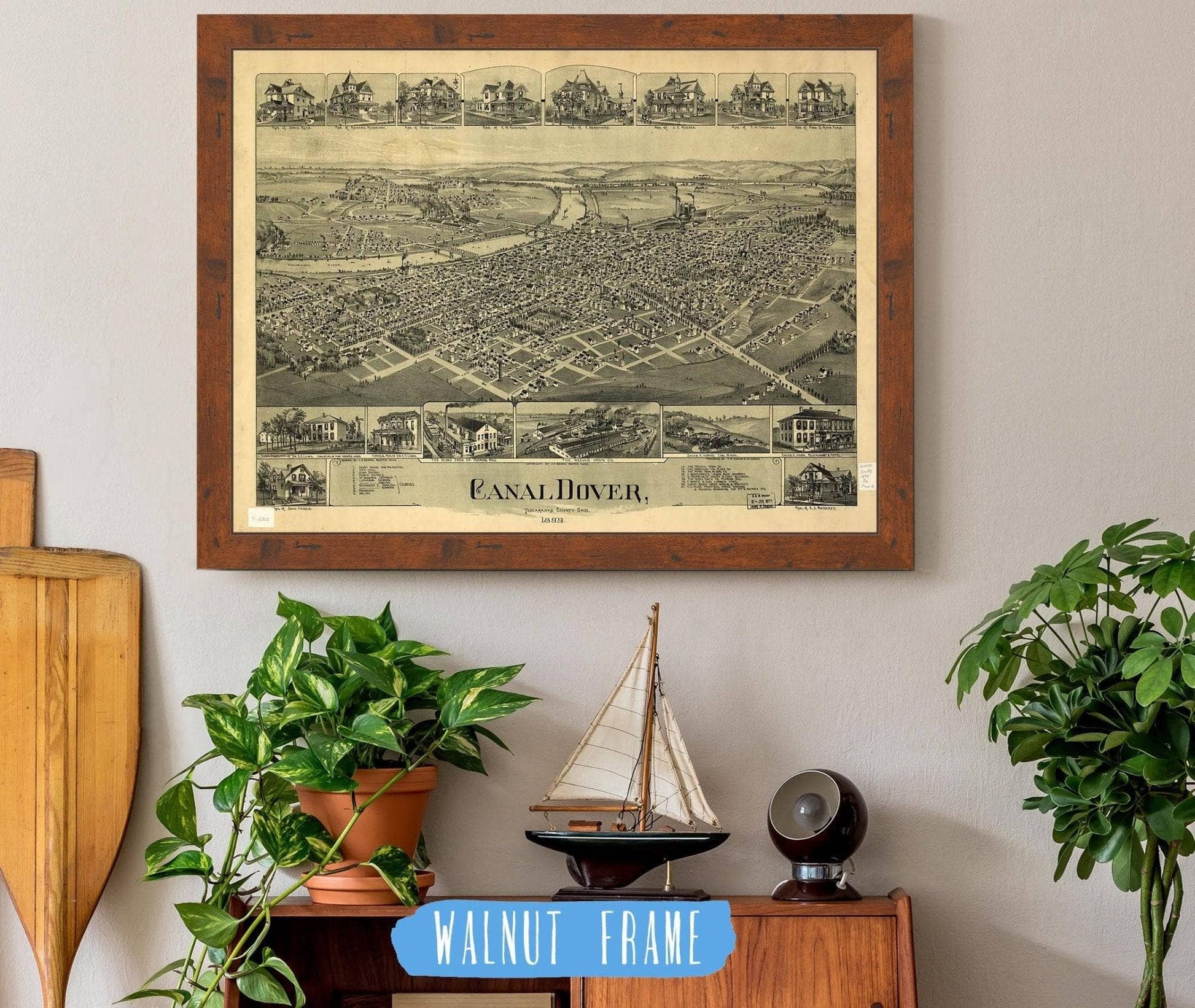 Canal Dover Tuscarawas County Ohio 1899 State of Ohio