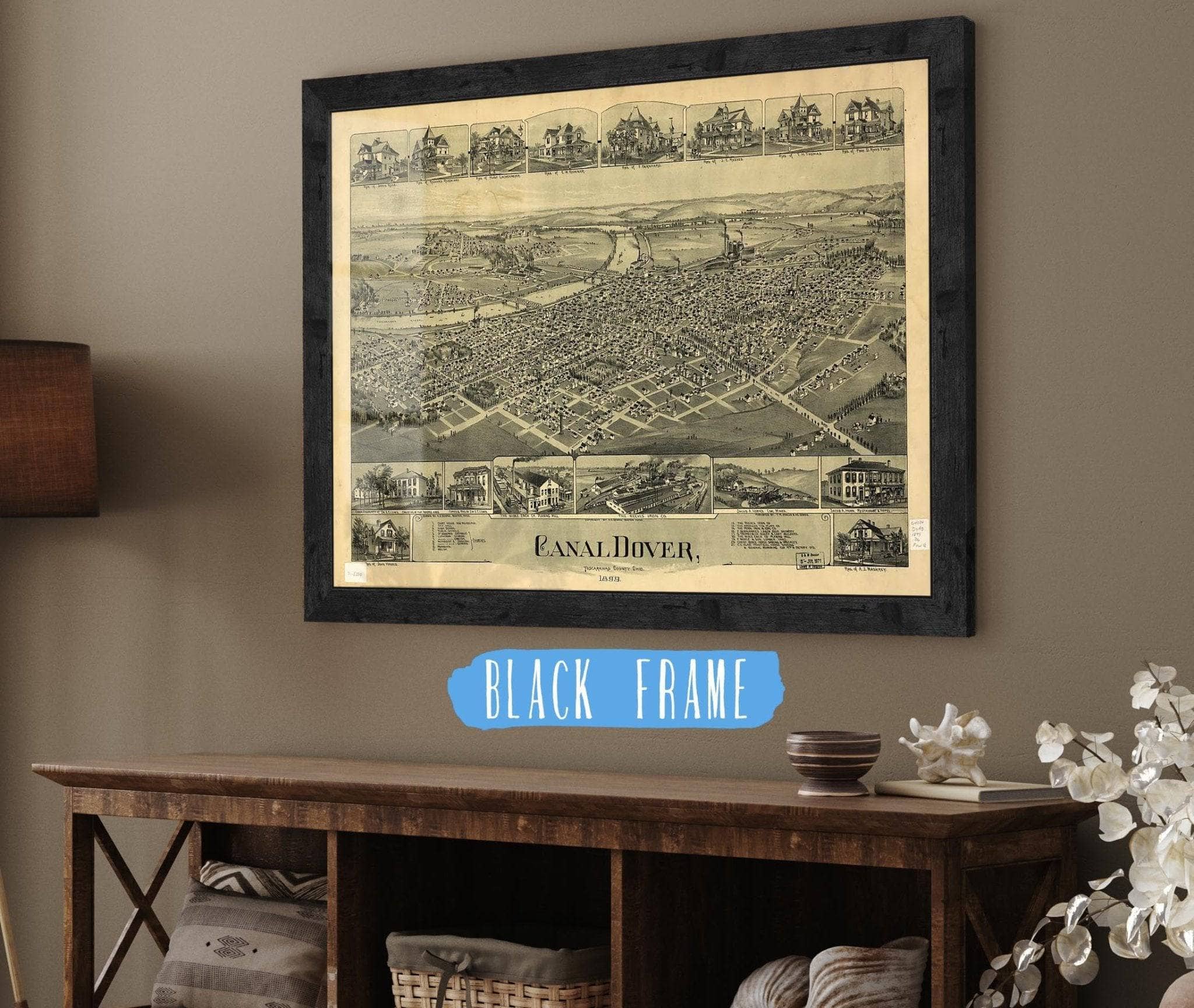 Canal Dover Tuscarawas County Ohio 1899 State of Ohio