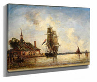 Canal En Hollande by Johan Barthold Jongkind