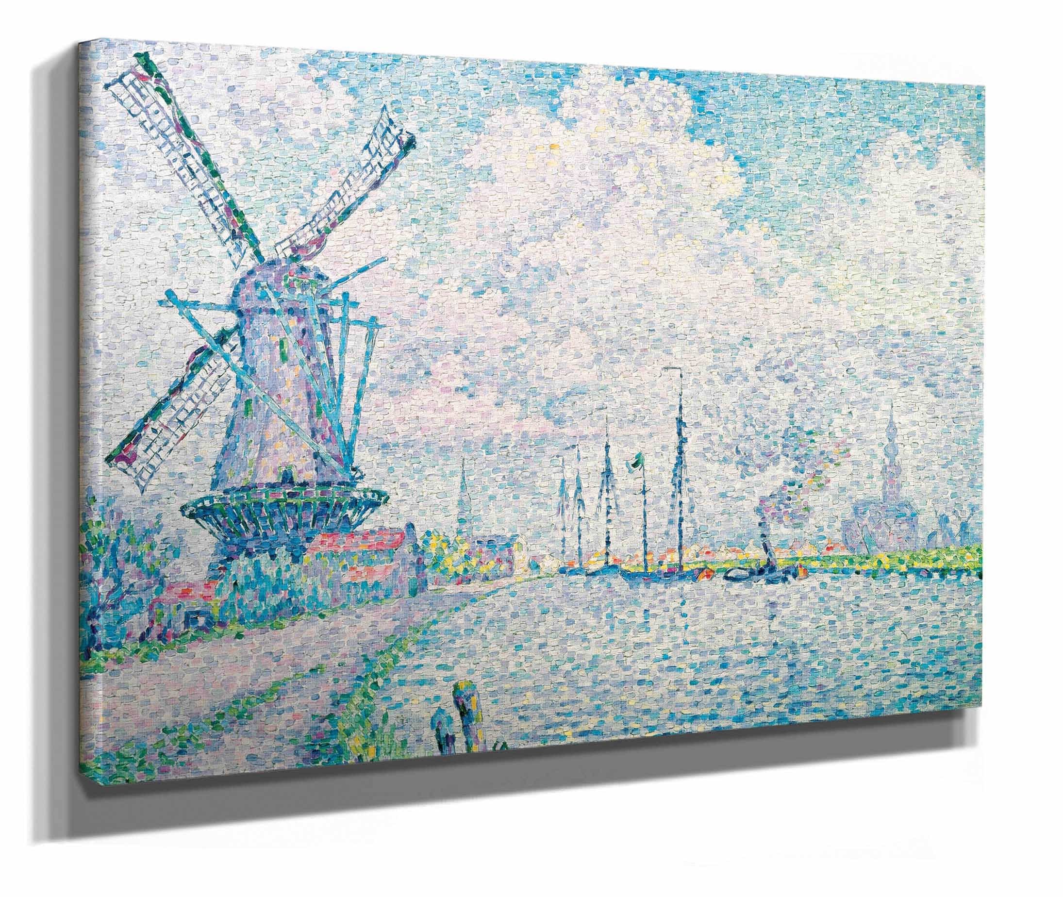 Canal Of Overschie by Paul Signac