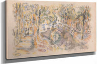 Canal With Bridge by Jules Schmalzigaug