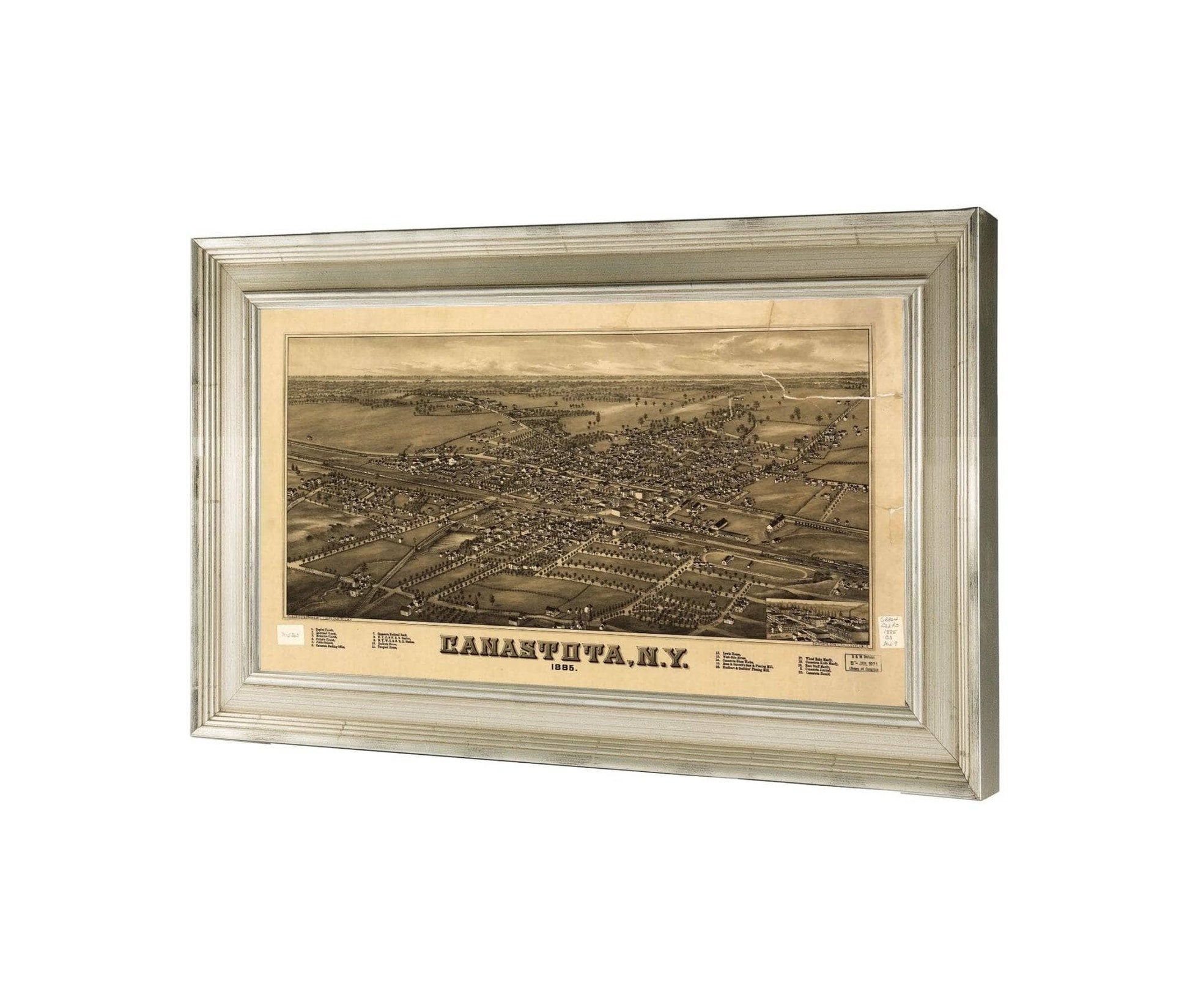 Canastota Ny 1885  State Of New York