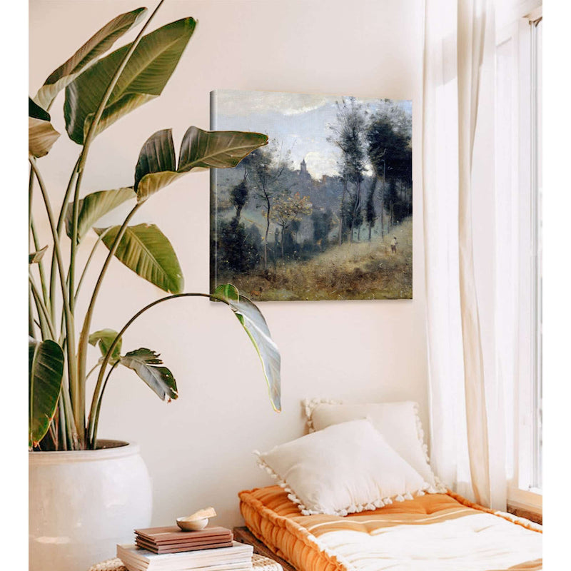 Canteleu by Jean Baptiste Camille Corot