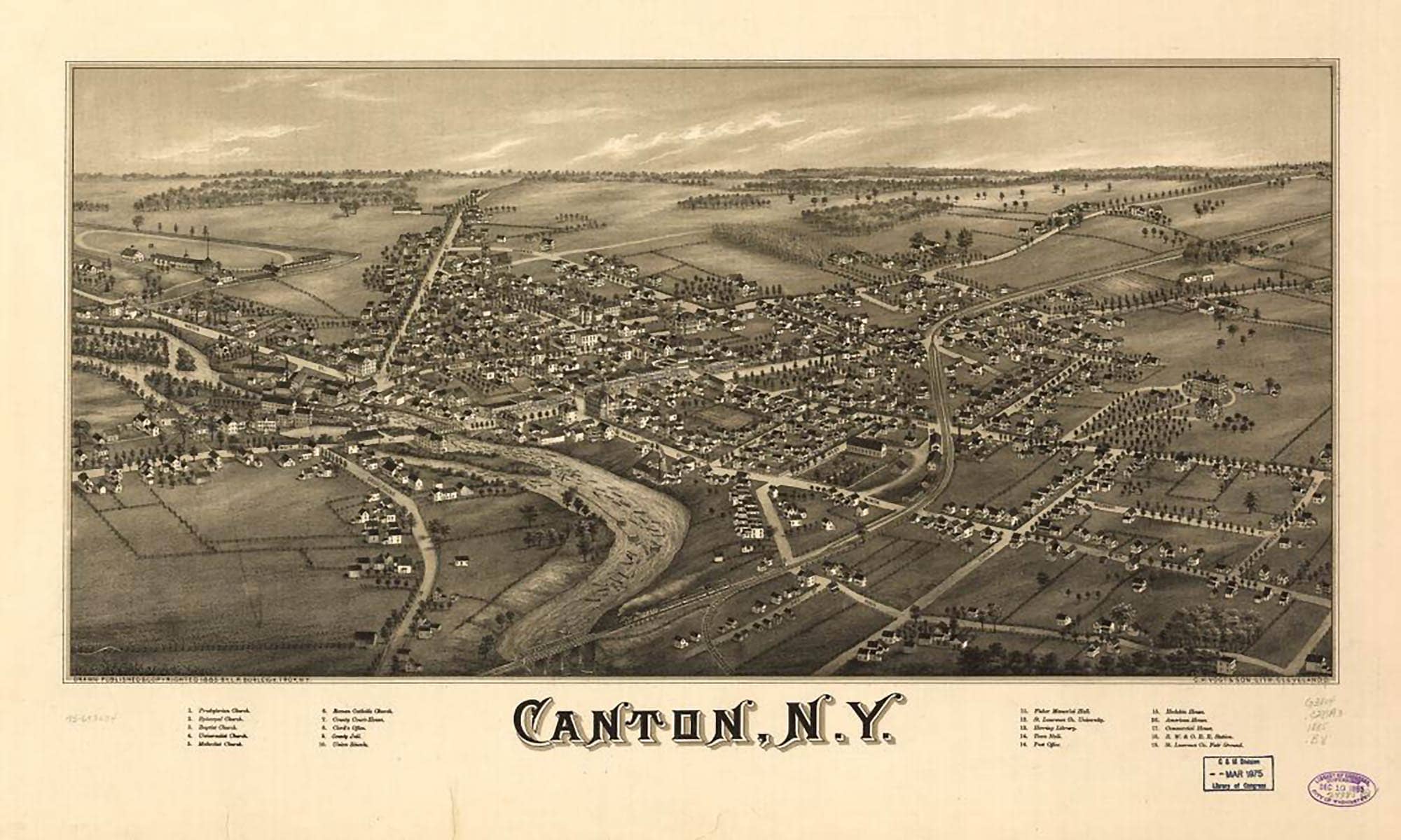Canton Ny  State Of New York