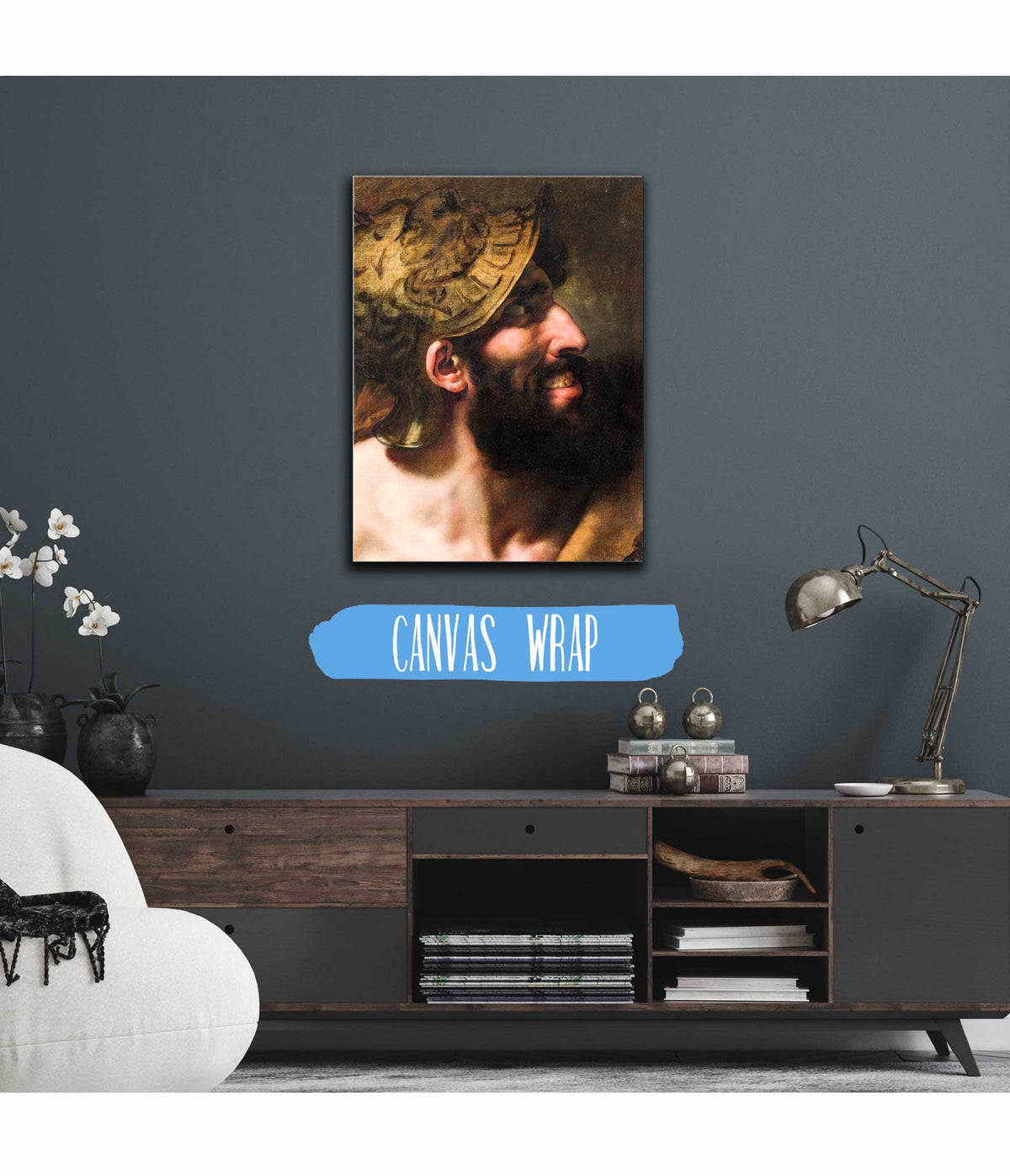 Capaneus Study Called The Blasphemic by Anne Louis Girodet Trioson