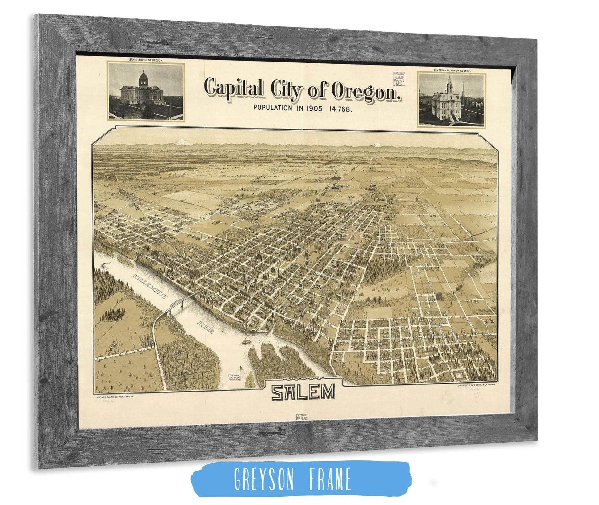 Capital City Of Oregon Salem State of Oregon