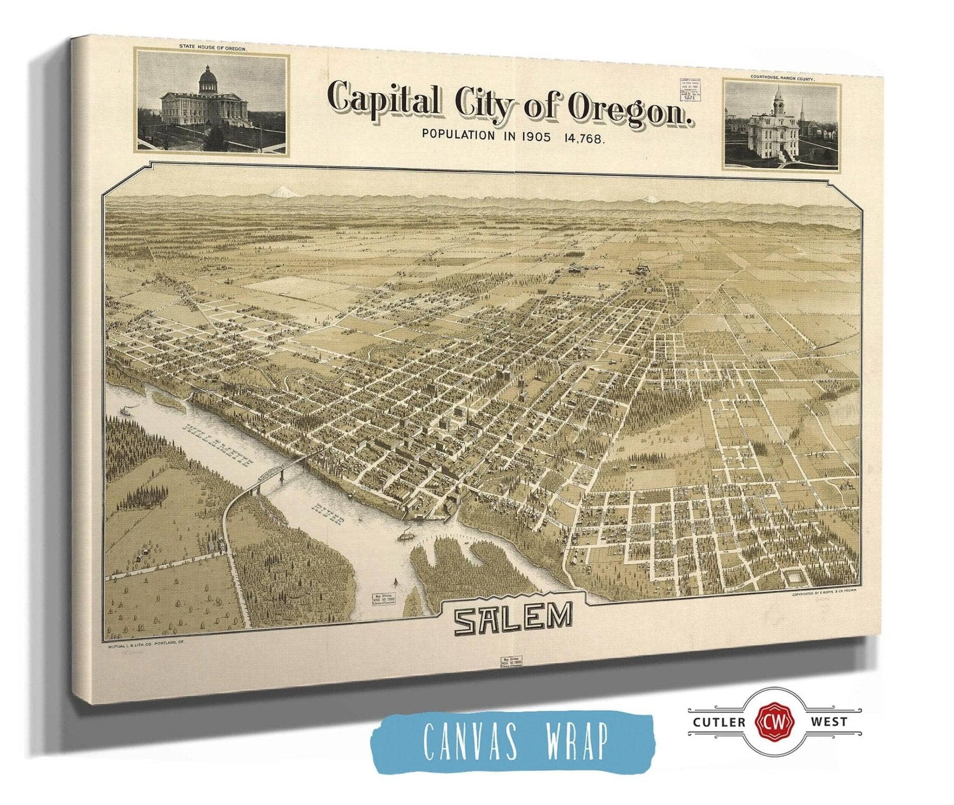 Capital City Of Oregon Salem State of Oregon
