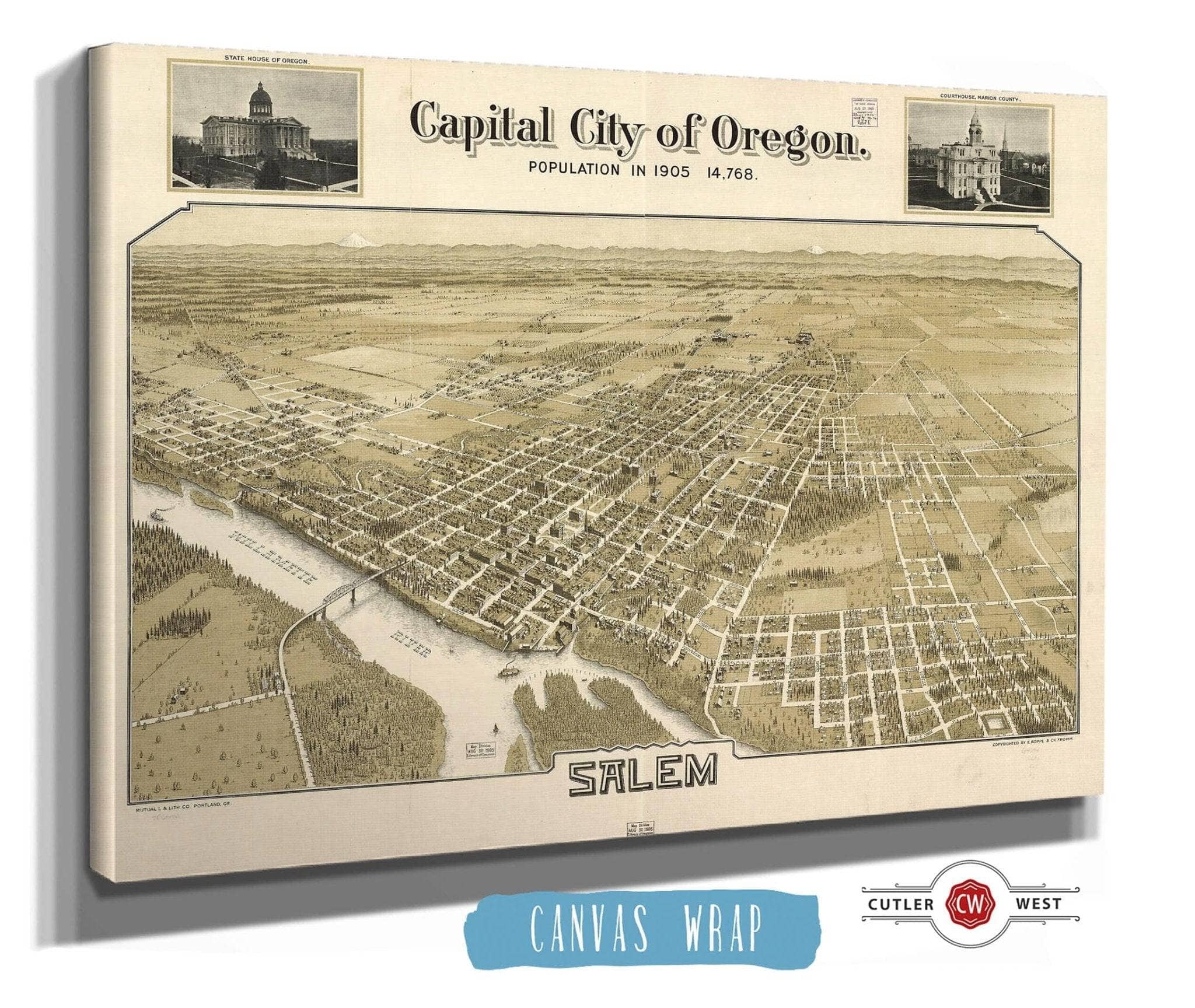 Capital City Of Oregon Salem State of Oregon
