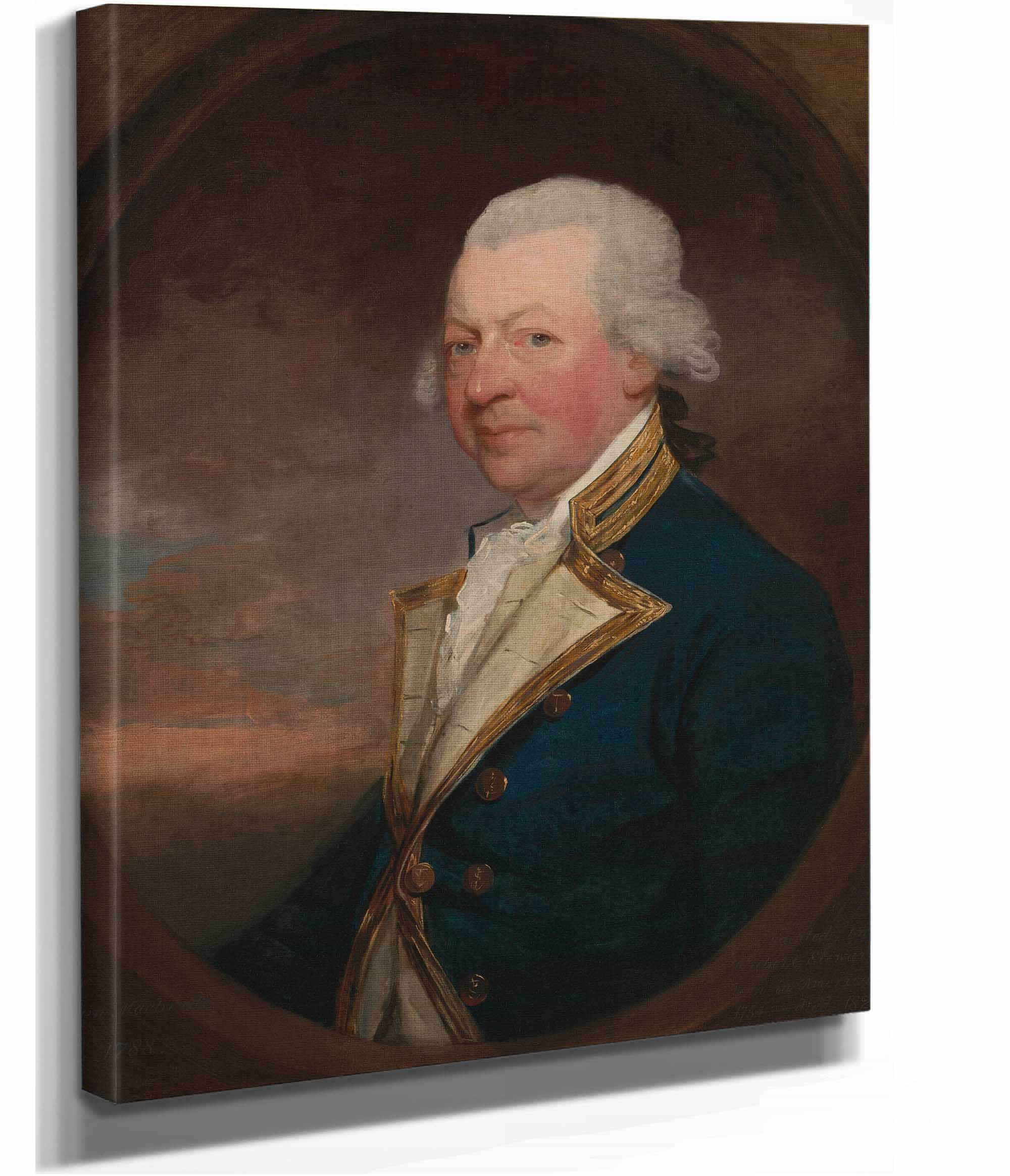 Captain John Macbride by Gilbert Stuart