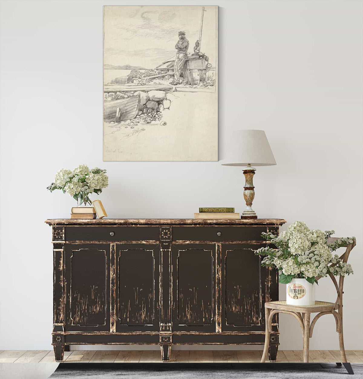 Captain Sandy by Edwin Austin Abbey