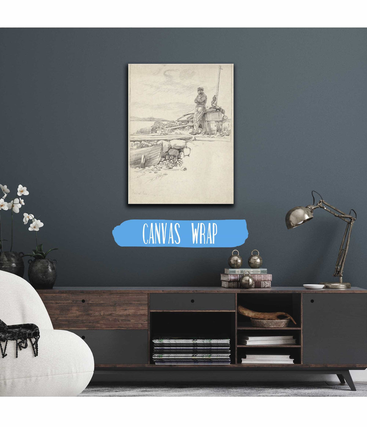 Captain Sandy by Edwin Austin Abbey