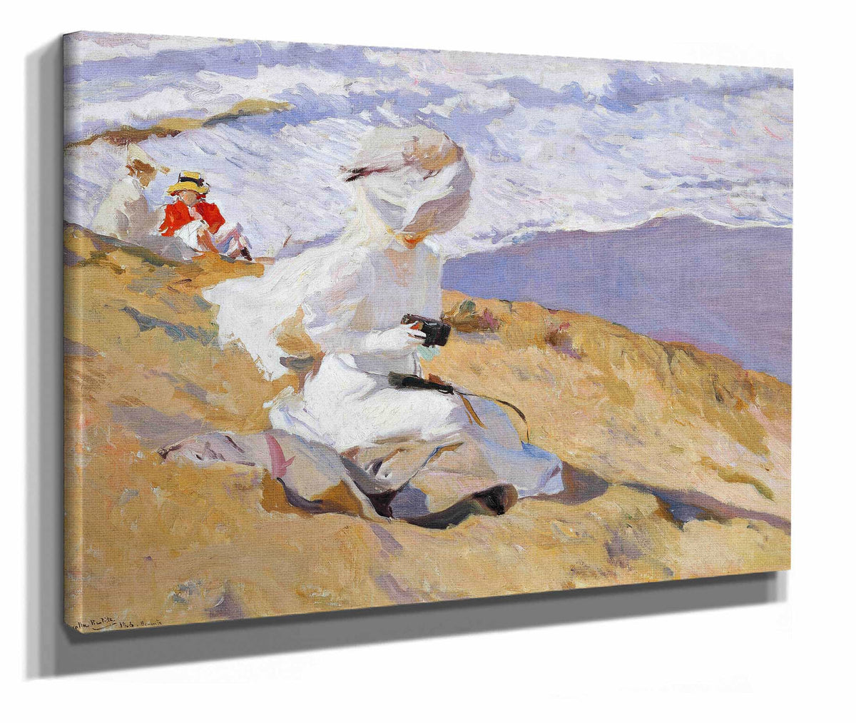 Capturing The Moment by Joaquin Sorolla