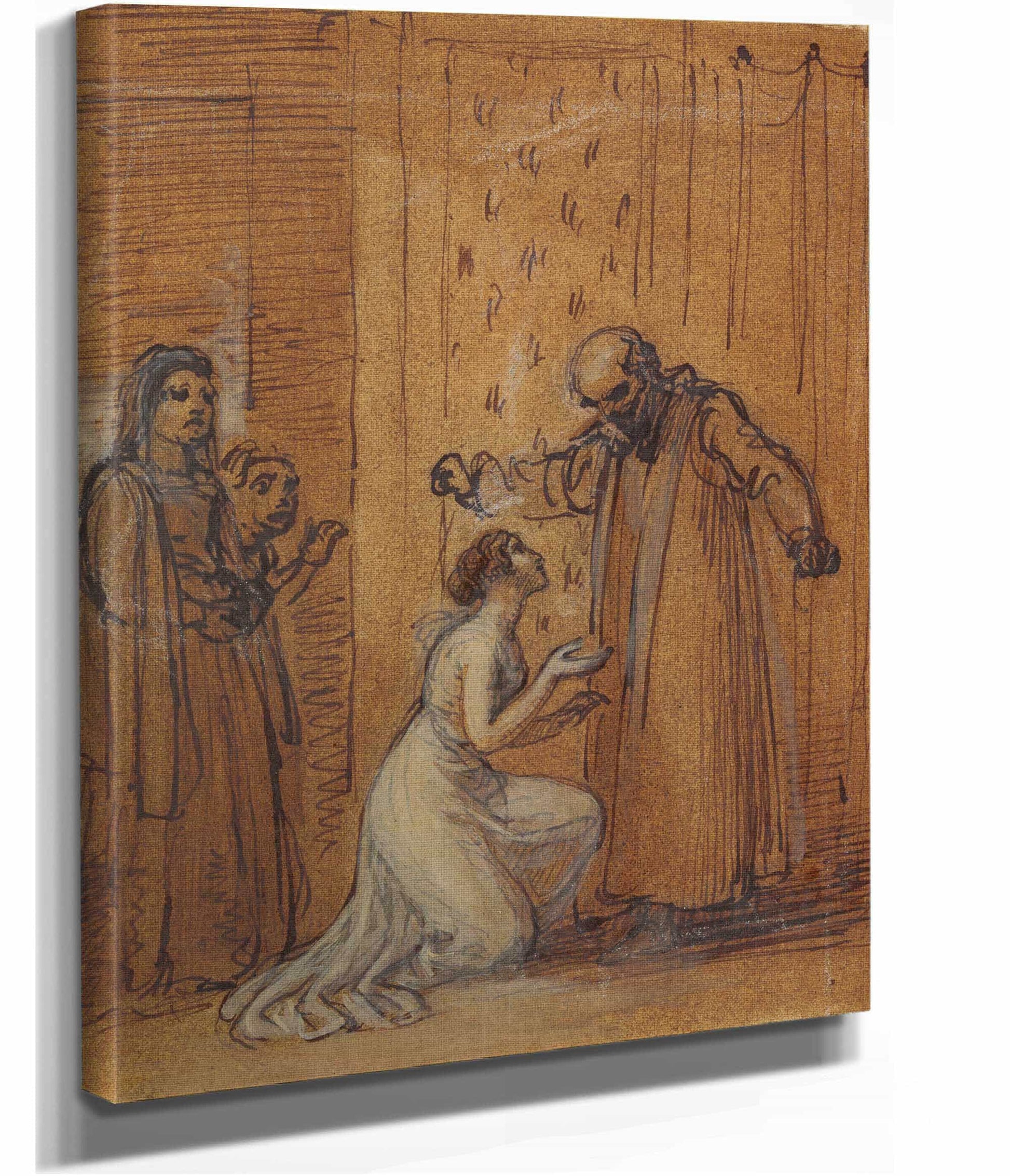 Capulet Railing At His Daughter Juliet by Robert Smirke