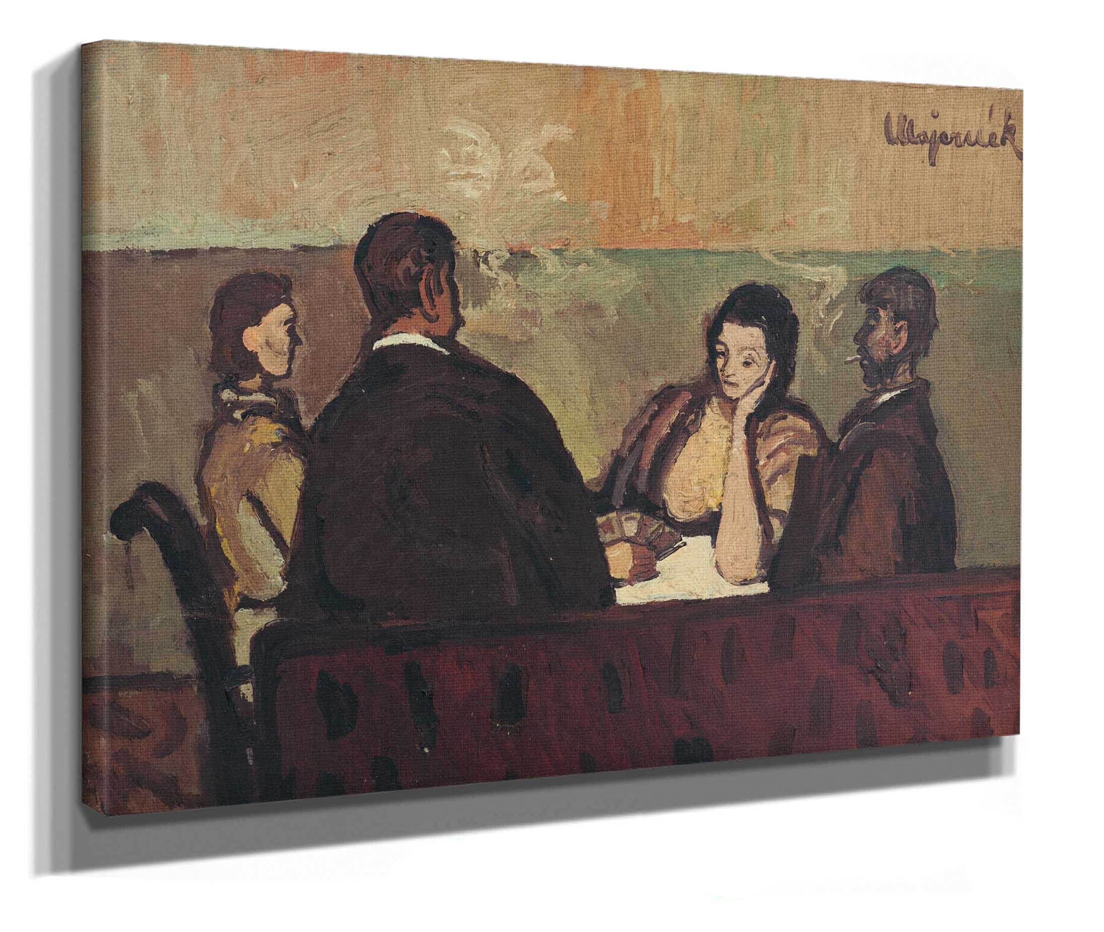 Card Players by Cyprian Majernik