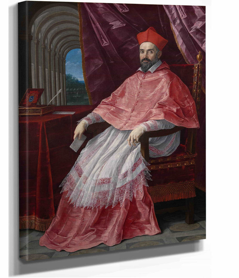 Cardinal Roberto Ubaldini Papal Legate To Bologna by Guido Reni