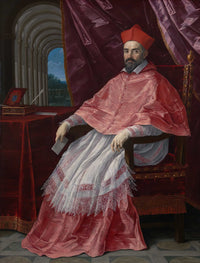 Cardinal Roberto Ubaldini Papal Legate To Bologna by Guido Reni