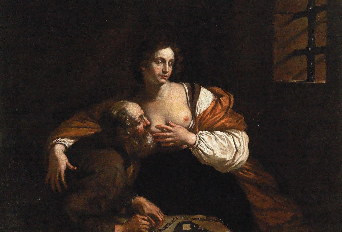Caritas Romana by Guercino