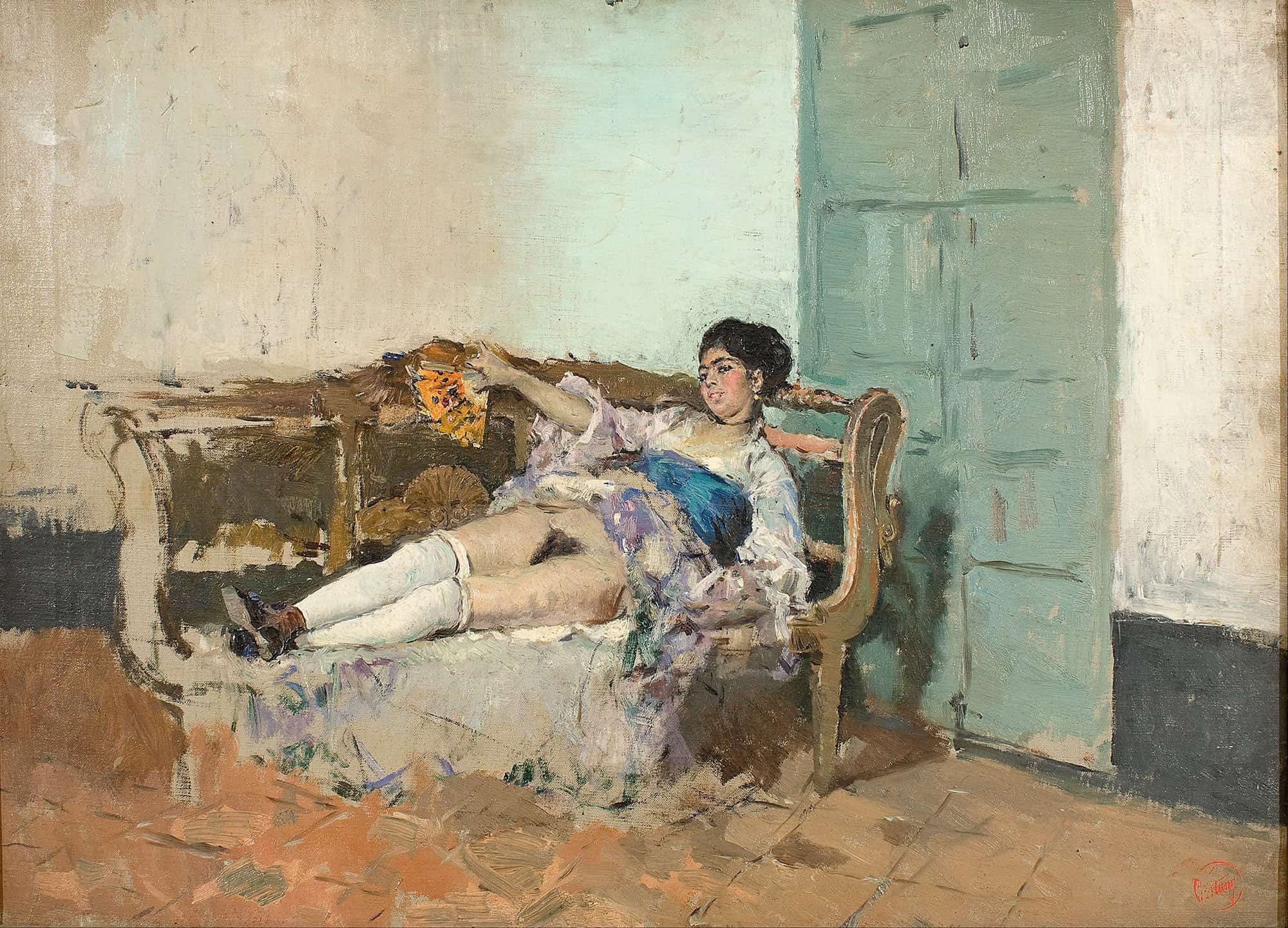 Carmen Bastian by Mariano Fortuny Marsal