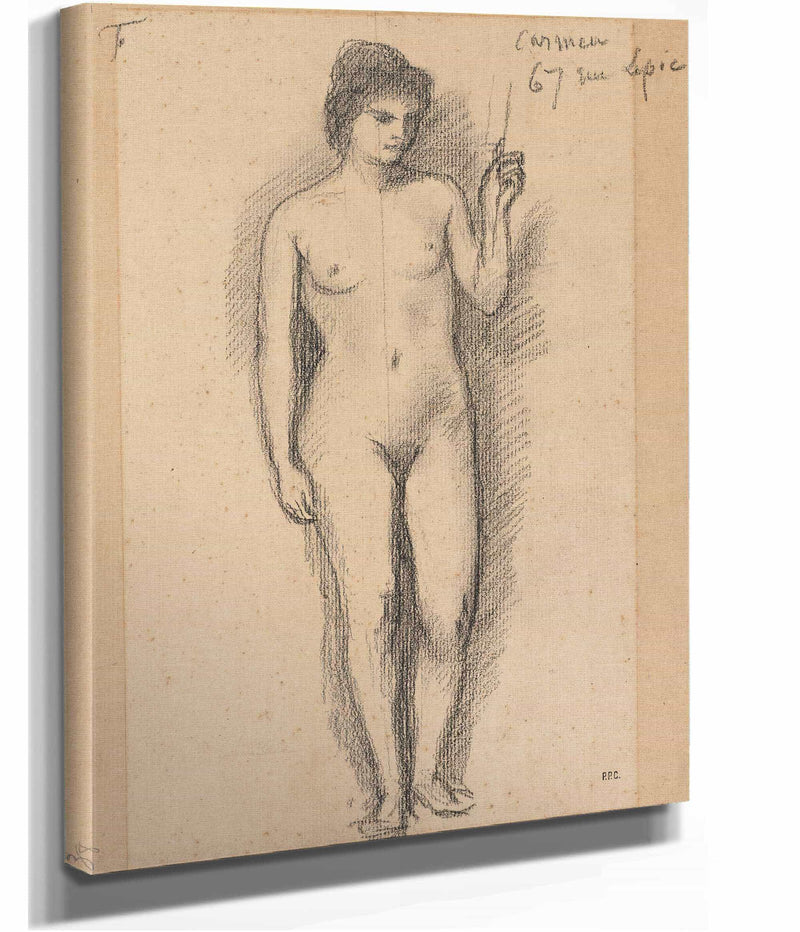 Carmen Last Half S by Pierre Puvis De Chavannes