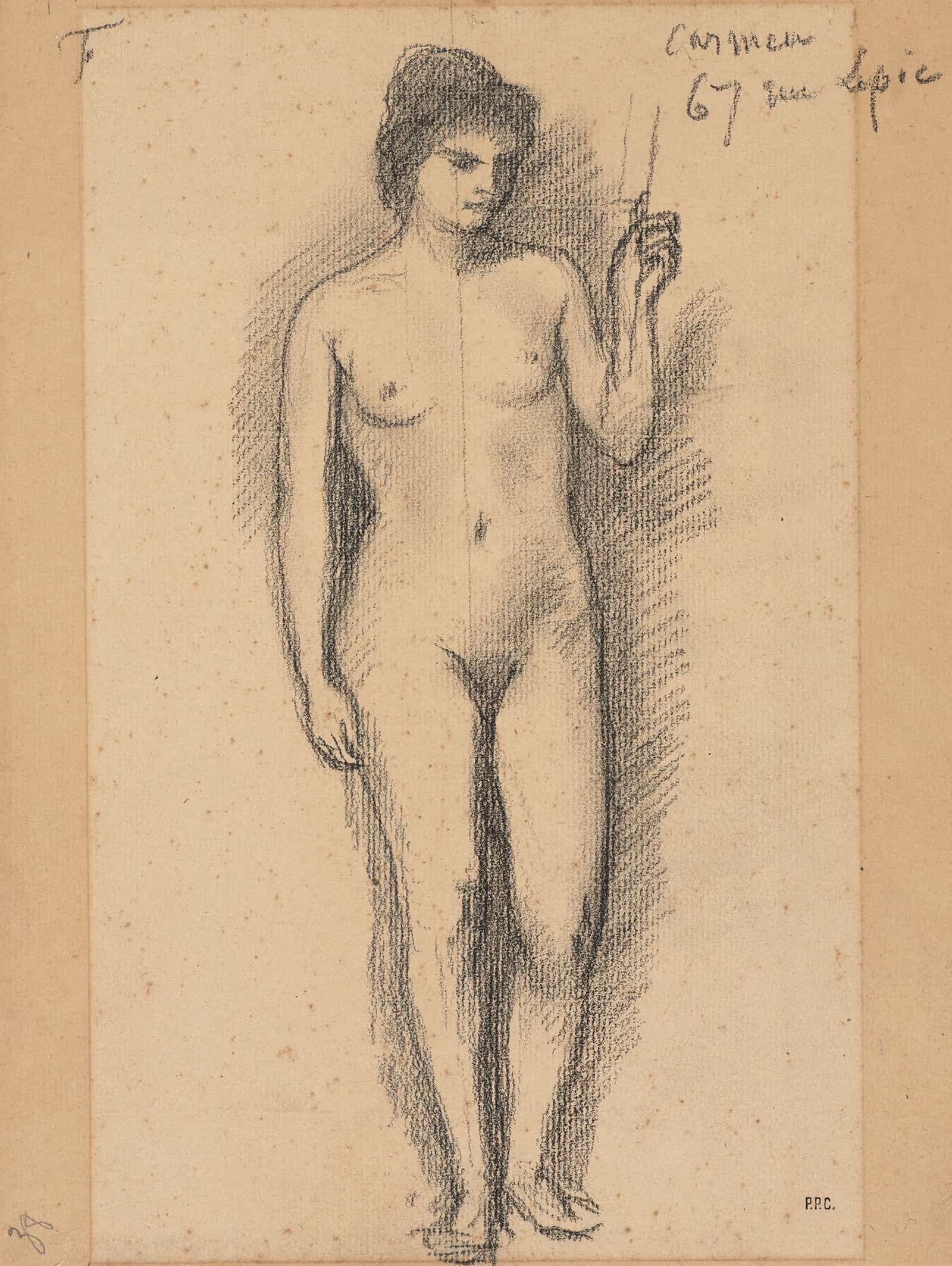Carmen Last Half S by Pierre Puvis De Chavannes