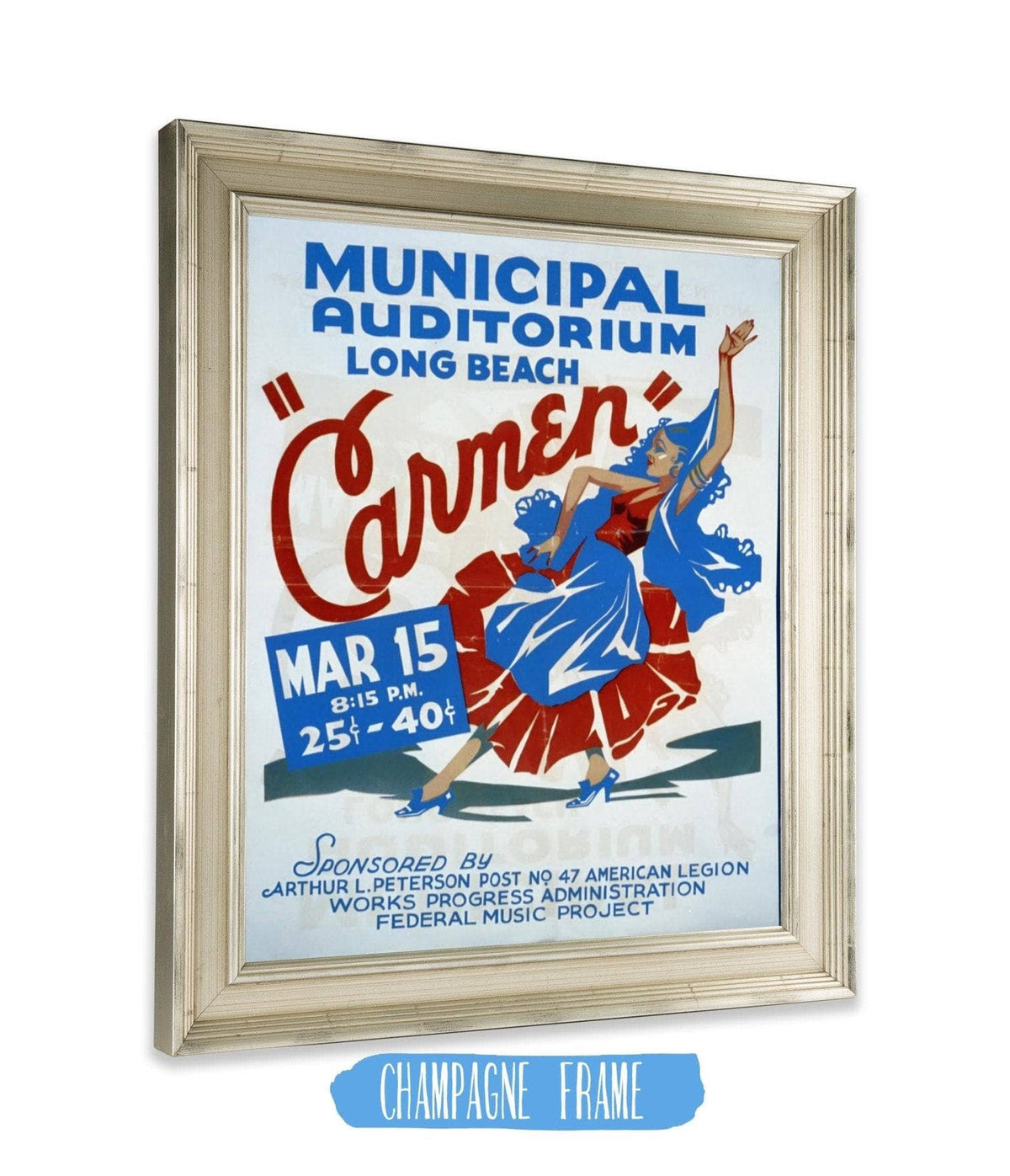"Carmen" Municipal Auditorium, Long Beach