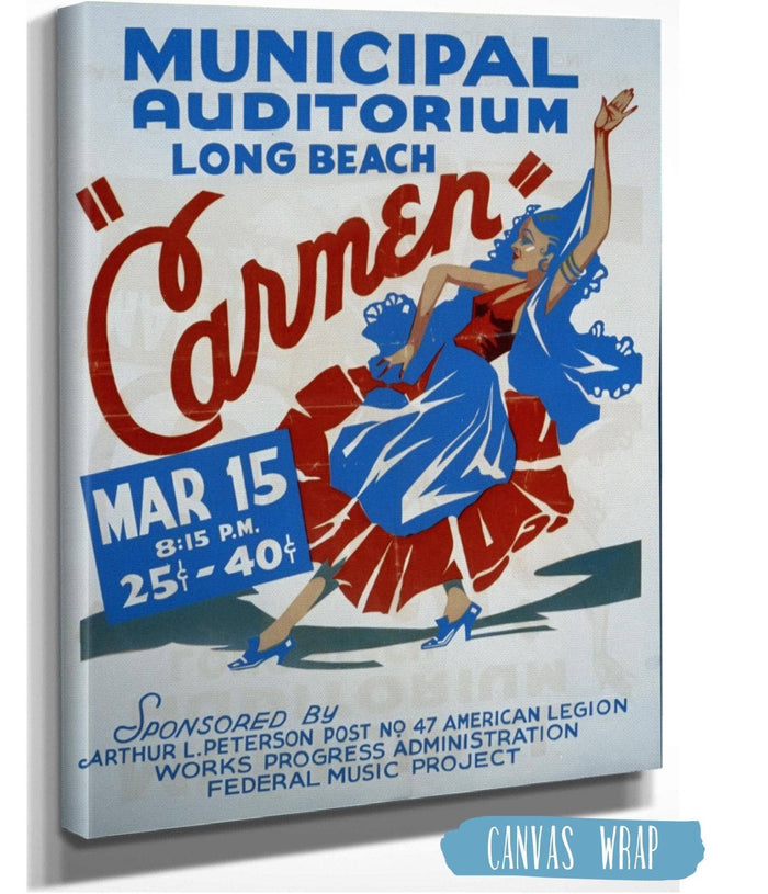 "Carmen" Municipal Auditorium, Long Beach