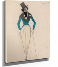 Carnaval De Schoumann by Leon Bakst