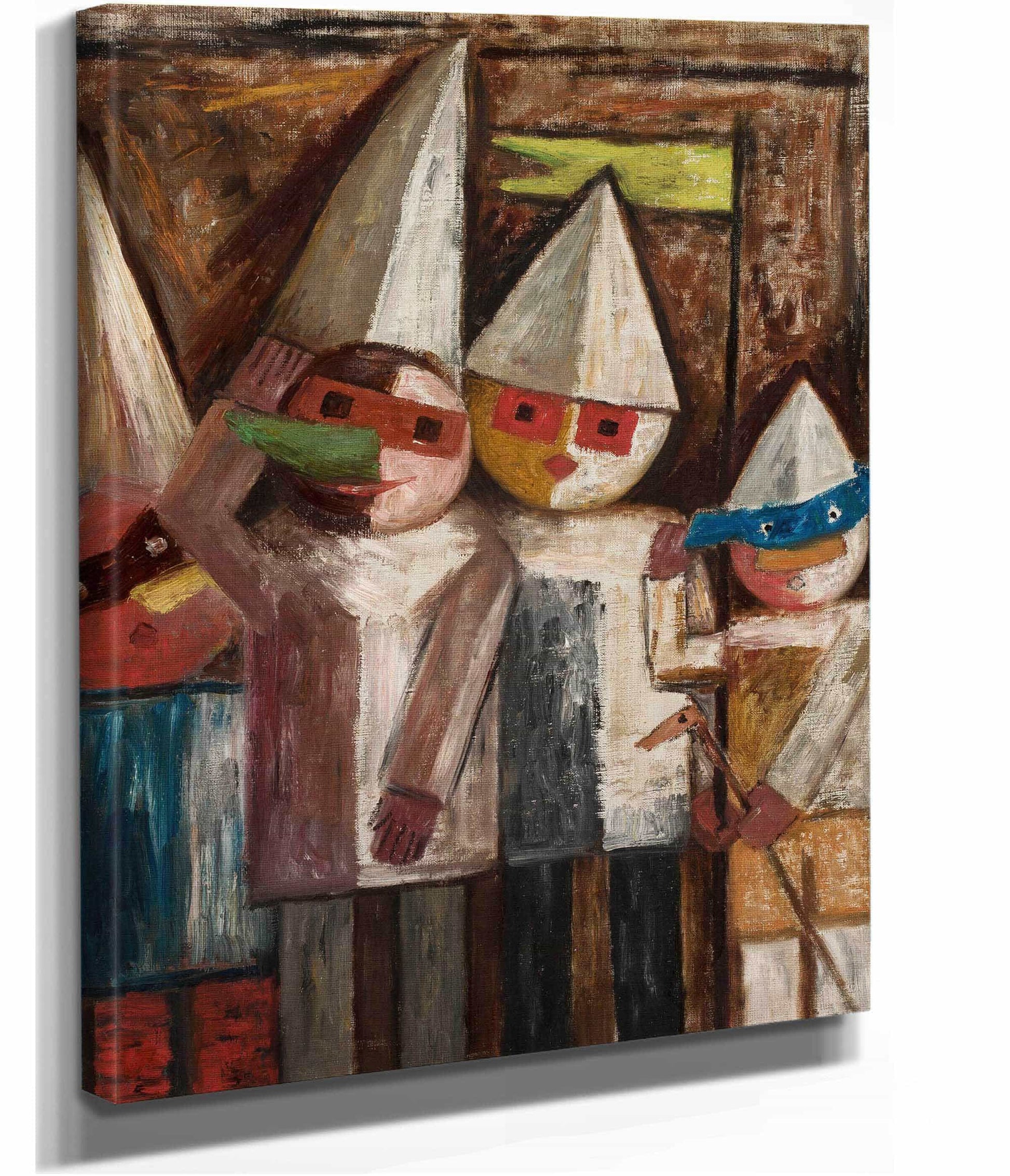 Carnival Of Children With A Flag by Tadeusz Makowski